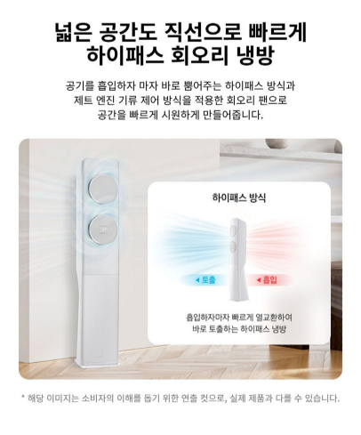 삼성전자 BESPOKE AI 무풍 클래식 홈멀티 에어컨 AF70F19D11GRT 이미지 6